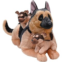 Peluches 76cm de perros Labrador, Dálmata, Pastor Alemán o Pitbull por solo 9,99€