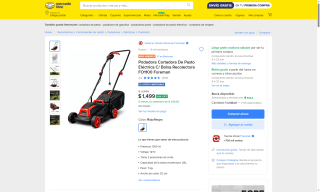 Podadora FOREMAN FO1100 1300W por $1,499 | Oferta Mercado Libre