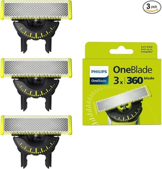 Philips OneBlade x3 Original 360 Blade Heads for £23.33