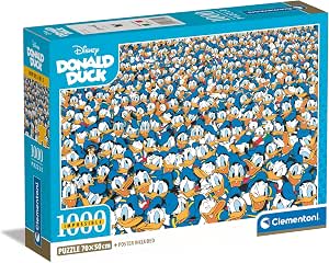 Clementoni - Puzzle 1000 Piezas Imposible Donald Duck por 8.99€