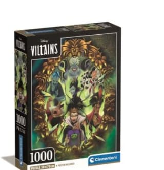 Clementoni Puzzle 1000 piezas Disney Villains por 7.19€