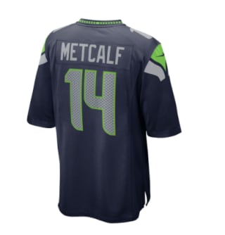 Camiseta Nike DK Metcalf College azul marino Seattle Seahawks por 39.99€