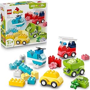 LEGO Duplo Vehículos Creativos Juego Educativo para Motricidad Fina 10474 por 14.95€