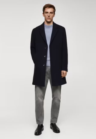 Manteau léger en Laine recyclée à 24,99€