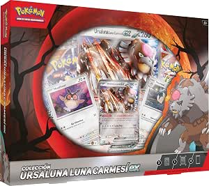 Coleccion Ursaluna Luna Carmesi EX Pokemon TCG por 24.99€