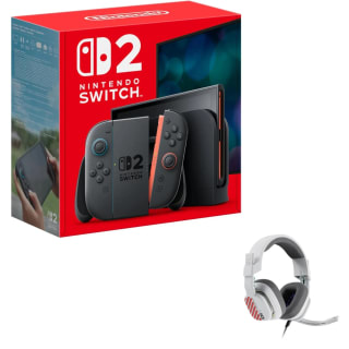 Nintendo Switch 2 + Logitech Astro A10 Gen 2 Wired Gaming Headset W/Voucher