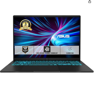 PC Portable ASUS V16 Gaming V3607VM-RP036W 16 Pouces WUXGA 144Hz à 799,99€