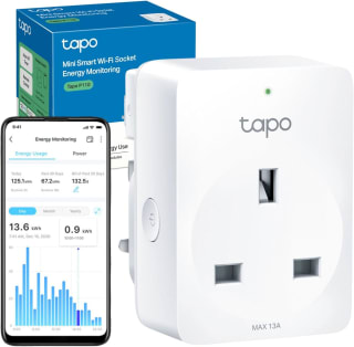 Tapo P110 Smart Plug with Energy Monitoring, Schedule & Timer, Away Mode, Wi-Fi Plug,