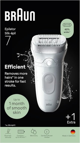 Braun Silk-épil 7 7-011 Zilver voor €66 bij Amazon