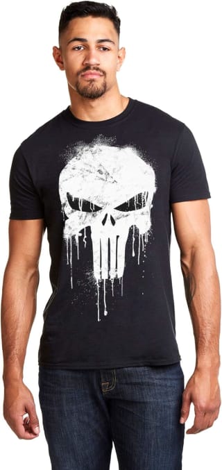 Marvel Avengers Punisher Skull T shirt voor €8,40 bij Amazon