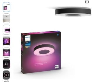 Plafonnier LED Philips Hue Infuse Large à 175,62€