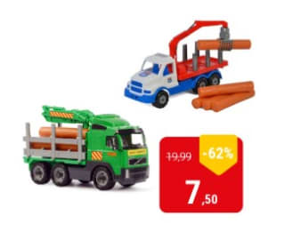 Houttransport Vrachtwagens voor €7,50 bij Lobbes