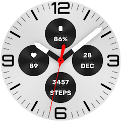 Simple Analog Watch Face voor Android gratis