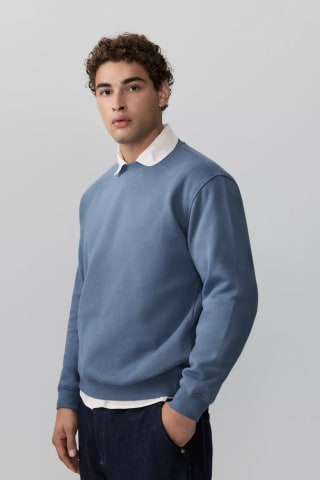 Lefties Sudadera Básica Azul Tinta por 3,99€