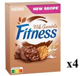 4 x Cereales Nestlé Fitness Chocolate con Leche de 375 g por 8.97€