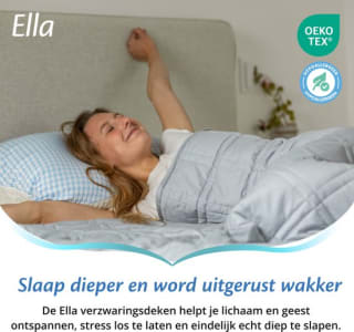 Ella Health Verzwaringsdeken voor €46,70 bij Bol