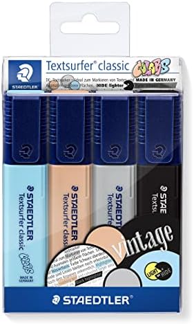 4 marcadores Staedtler 364 CWP4. Rotuladores fluorescentes Textsurfer por 2.92€