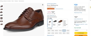 Ecco Melbourne schoenen voor €55,84