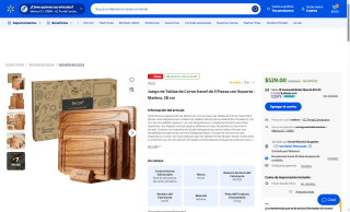 Set Tablas Cortar Hecef 3pzs por $529 | Oferta Walmart