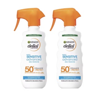 2x270ml GARNIER Delial Spray Protector Sensitive Advanced Adultos IP50+por 1310€