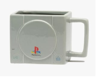 Mug fantaisie rectangulaire - PlayStation gris à 4,79€