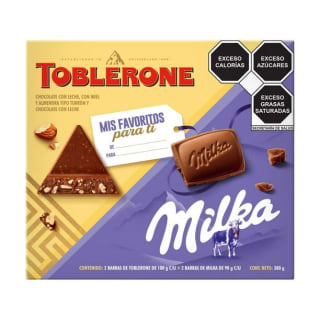 Pack Chocolates Milka Toblerone 380g por $107 | Sam's Club