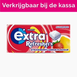 Extra kauwgom voor €0,50 bij Scoupy