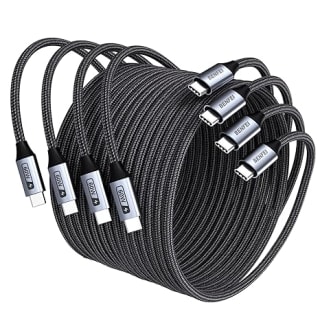 BENFEI USB-C 60W Fast Charging Cable 4-Pack for £8.06