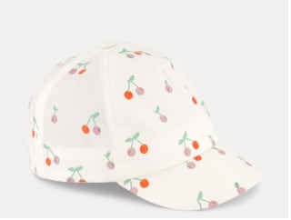 Gorra básica de bebé niña con print cerezas por 3.89€