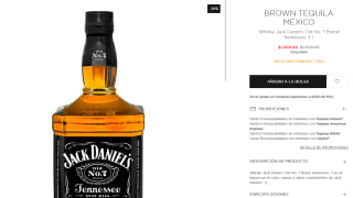 Whisky Jack Daniel's 3L por $1,400 | Oferta El Palacio de Hierro