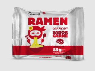 Ramen Cuisine & Co Carne 85 g por $590