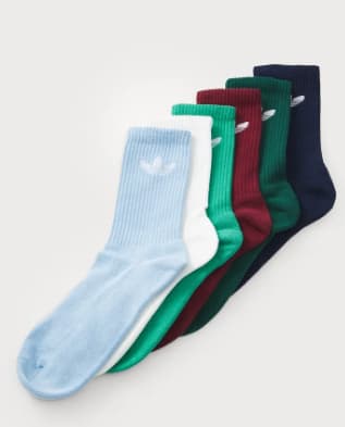 Lot de 6 paires de chaussettes Adidas Unisex à 12,65€
