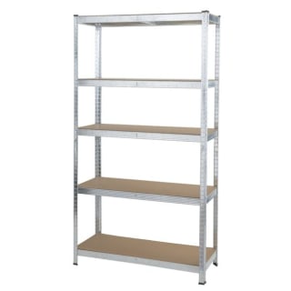 Étagère de garage à poser 5 niveaux - 100x40x180cm à 16,99€