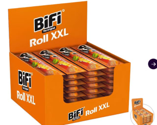 BiFi Roll XXL 24x70g voor €22,95 bij Ibood