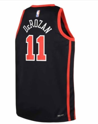 Camiseta Nike Kids DeMar DeRozan Chicago Bulls 23-24 City Edition Replica por 27.5€