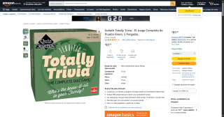 Goliath Totally Trivia - El Juego Completo de Prue por $92 | Descuento Amazon