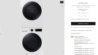 Centro de Lavado F-WW13FGDVBE Samsung por $17,983 | El Palacio de Hierro