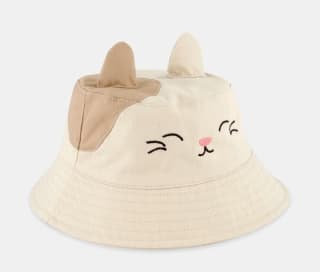 Baby El Corte Inglés Gorra bucket con orejas de gato de bebé niño por 4.79€.
