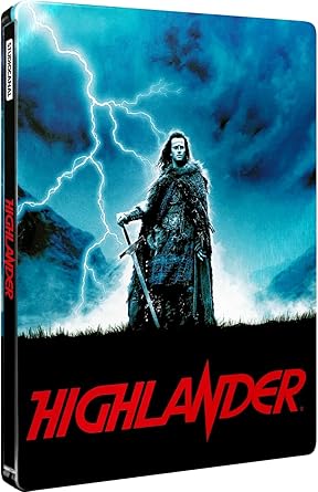Highlander SteelBook UHD+BD [Blu-ray] for £14.33