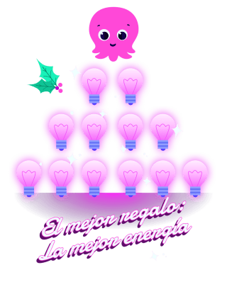Gratis la luz día 24 y 25 si eres de Octopus Energy regalo Navidad