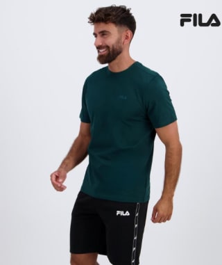 Camiseta Algodón Hombre Verde marca Fila por 7.99€
