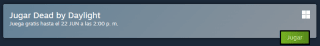 Dead by Daylight Gratis | Steam | 16/6 al 22/6