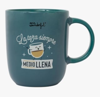 Mr.Wonderful La Taza siempre medio llena por 6.97€.