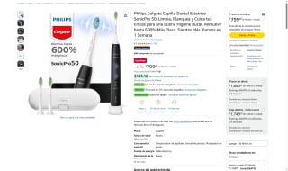 Cepillo Dental Philips SonicPro 50 por $799 | Oferta Amazon