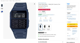 Reloj Casio Data Bank Hombre por $369 | Oferta Amazon