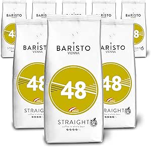 Pack 8 x 1kg de Baristo 48° STRAIGHT - Mezcla armoniosa, rica en aroma por 59.06€