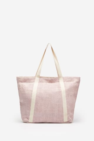 Bolso shopper Springfield by Hemper color rosa por 19.99€