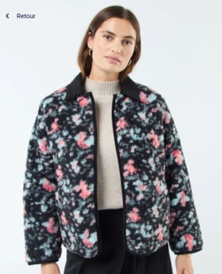 Veste chaude réversible Kaki à 25€