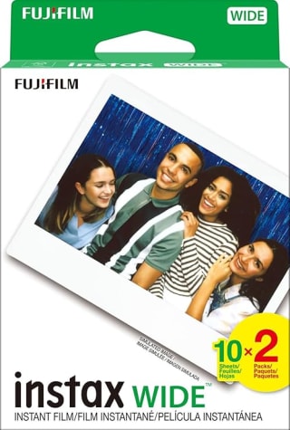 Fujifilm Instax Wide 20 Fotos Blanco por $314 | Amazon