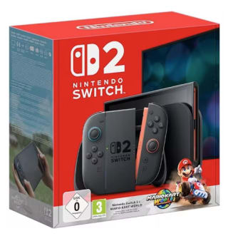 Consola Nintendo Switch 2 (Europea Garantía Local) + Mario Kart World por 399,98€
